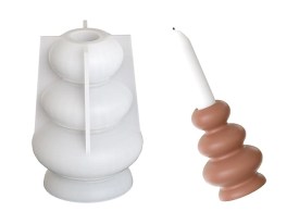 Molde silicona 3 circulos nordicos